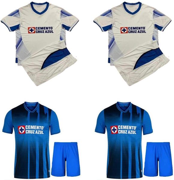 

21 22 cruz azul soccer jersey rivero alvarado 9 stars 2021 2022 home away third red 9th star rodriguez romo football shirt liga mx men + kid, Black;yellow