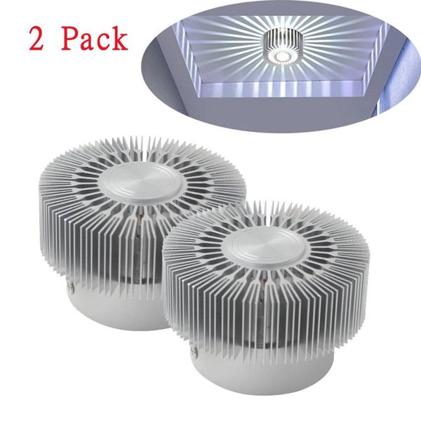 

wall lamp 2pack 3w modern led ceiling light sconce white lighting fixture decor