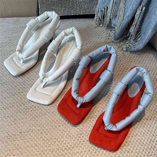 

2021 women sandals new thin high heels sandals shoes for women fashion female flip flops casual heel shoes for women wenshet, Black