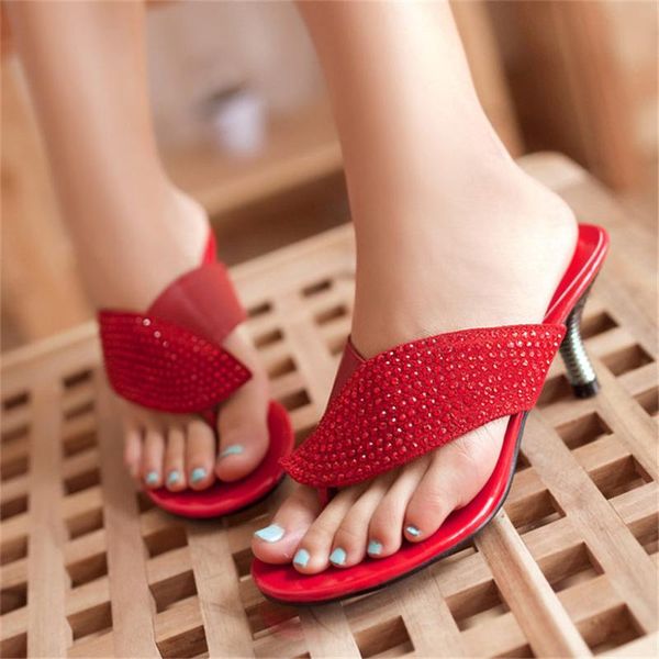 

cow leather sandals women's stiletto high heel roman gladiator open toe thong slippers wedding party pumps shoes dress, Black