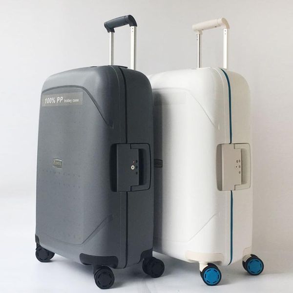 

suitcases travel tale 20" 24" 28" inch spinner pp rolling luggage hardside cabin trolley suitcase case box