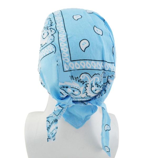 

costume daily print polyester lightweight cycling outdoor running fashion biker head wrap caps & masks, Black
