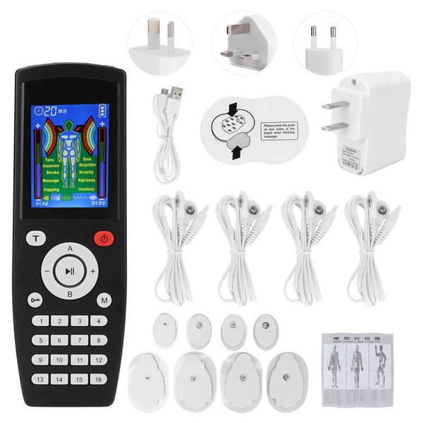 

electric massagers electronic pulse massager 16 modes tens for full body massage