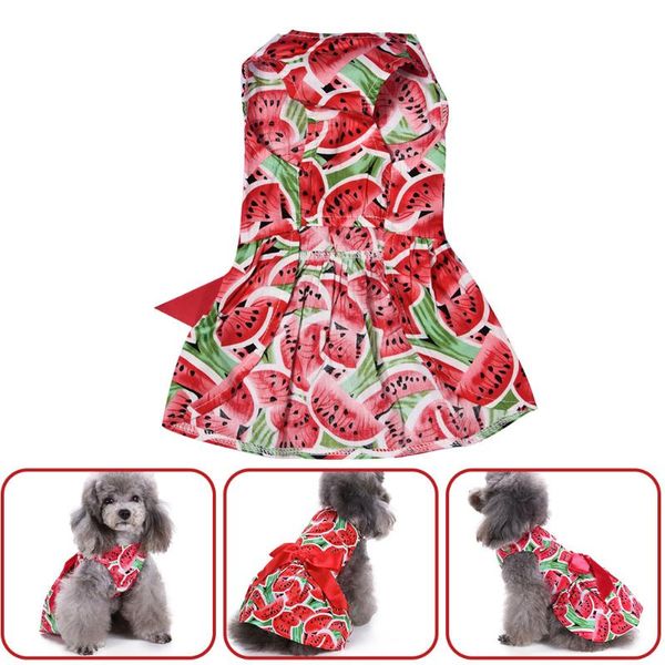 

dog apparel cat clothes dress cotton lace floral large bowknot pet summer clothing for small medium supplies