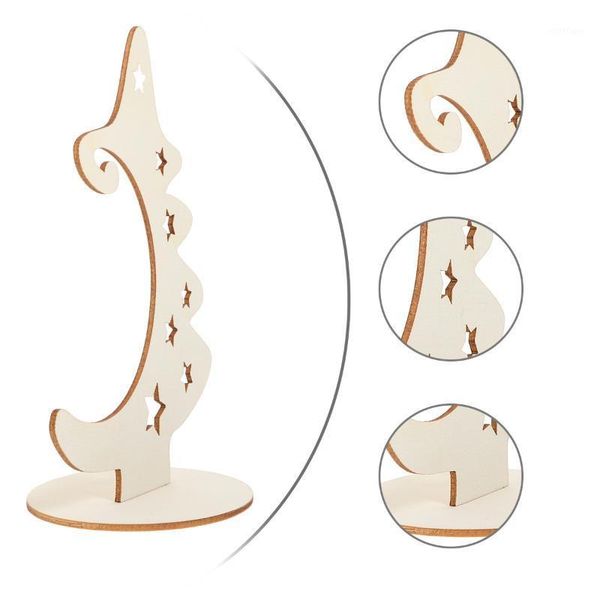 

christmas decorations 5pcs wooden ornament simple party adornment store decor