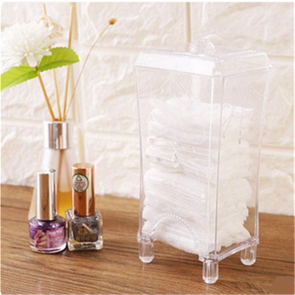 

transparent cosmetic bag women travel makeup cases organizer storage box pouch toiletry cotton pad holder make up bags &