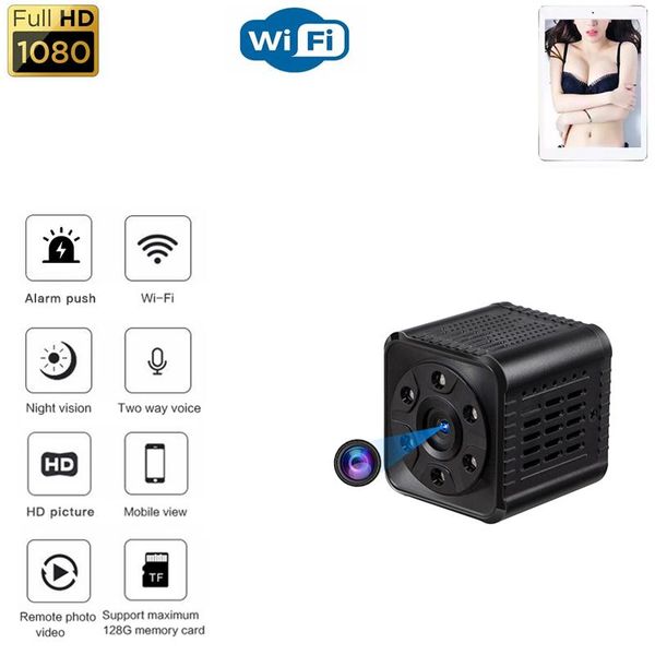 

cameras 1080p hd wifi wireless ip camera video audio recording remote viewing night vision home surveillance portable mini camcorder