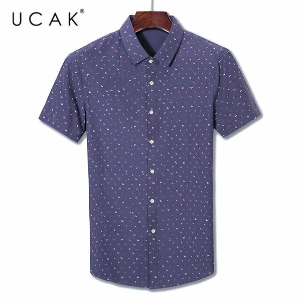 

brand men polka dot shirts clothes 2021 summer arrival short sleeve shirt homme turn-dwon collar clothing u6059 men's casual, White;black