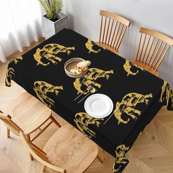 

table cloth elephant tablecloth outside polyester cover cute protector custom