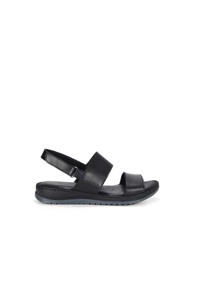 

sandals women's black banded leather