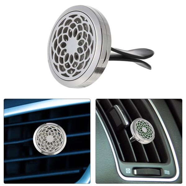 

hollow car vent diffuser clip decoration (assorted color) air freshener