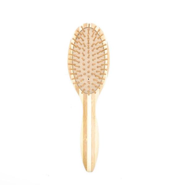 

hair brushes professional bamboo brush/hair wide tooth comb quality detangling massage customised brush natural, Silver