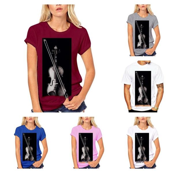 

men's t-shirts boys girls kids violin t-shirt music instrument musician band gig violinist gift outdoor wear tee shirt short-sleeve big, White;black