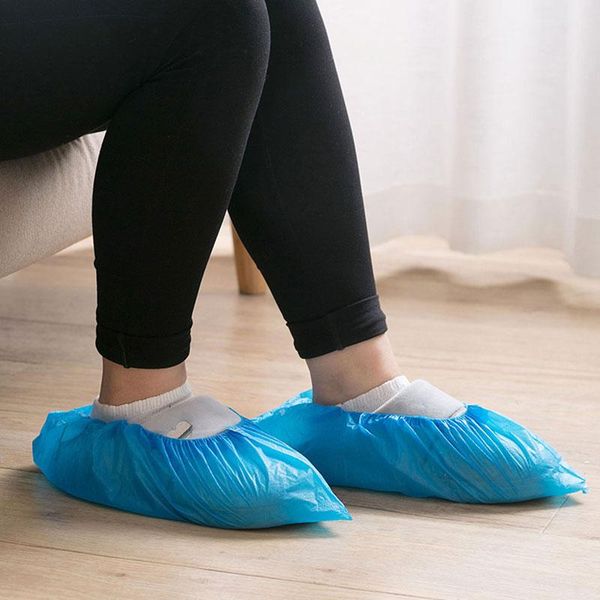 

tenmiu shoe cover room foot household dust-proof cloth non-slip wear-resistant thickening disposable indoor home cn(origin) covers