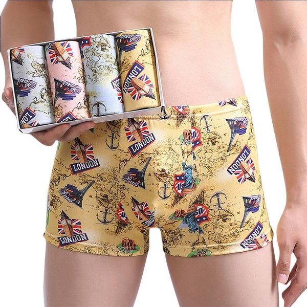 

underpants boxer mens underwear men male breathable panties shorts man, Black;white