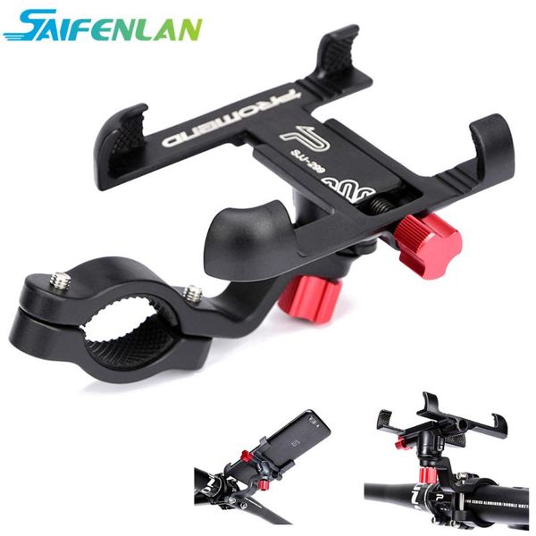 

car & truck racks aluminum bike mobile phone holder adjustable bicycle motorcycle non-slip mtb stand cycling accessories