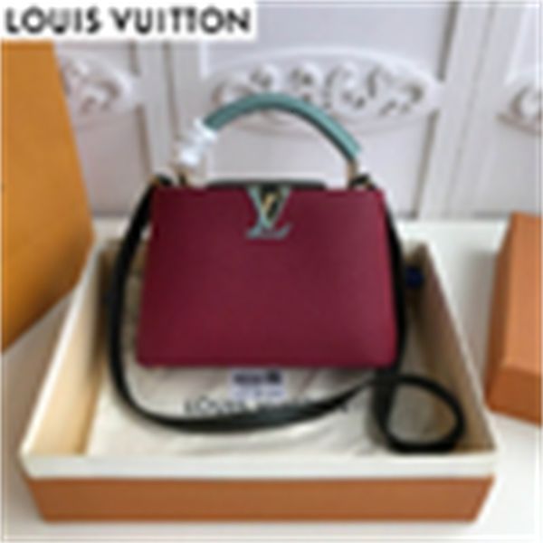 

handles brand handbags designer cross luxury bags qshe bags fuchsia color iconic matching capucines shoulder small totes handbag women b