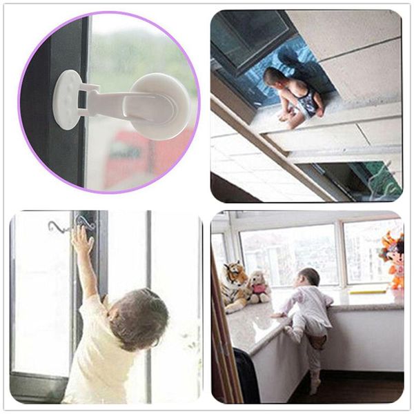 

1pcs child baby safety sucker gate sliding doors window lock secure latch safe children protection infant door locks carriers, slings & back