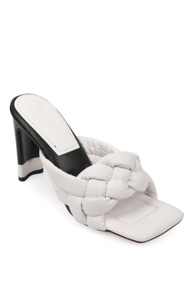 

slippers women's braided heels, Black