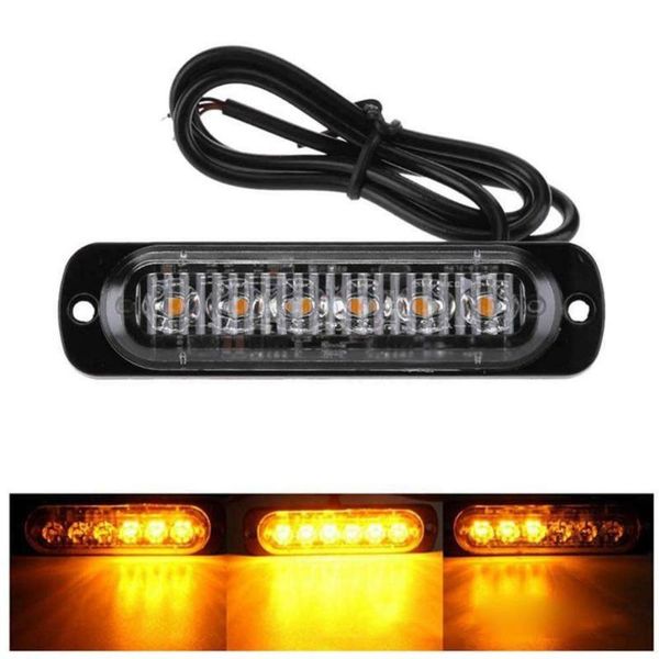 

strobe warning light grill flashing breakdown emergency car truck beacon lamp amber traffic