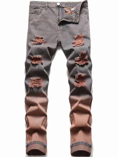 

men ripped detail skinny jeans q7qf#, Blue