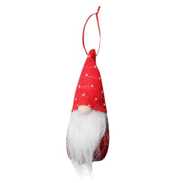 

christmas decorations ly tree decoration pendant knitted woolen forest old man doll faceless merry