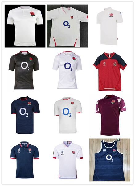 

new 2021 England HOME away nice Rugby Jerseys Shirt International League Adult High-quality Rugby jersey shirt big size s-5xl thailand, Wine red