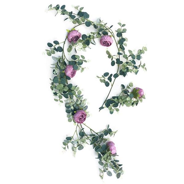 

artificial faux flower vine simulation plants decorative fake plant garland accessories for wedding pography props flowers & wreaths