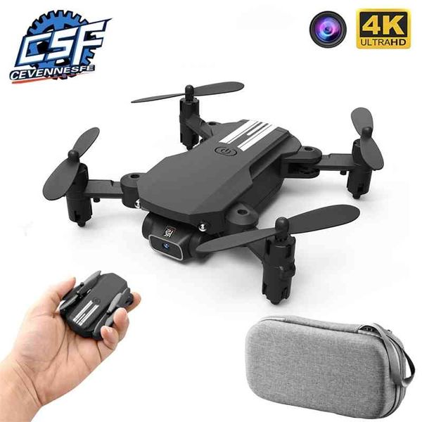 

2021 new drone 4k hd wide angle camera wifi fpv height keeping with mini s video live rc quadcopter toys