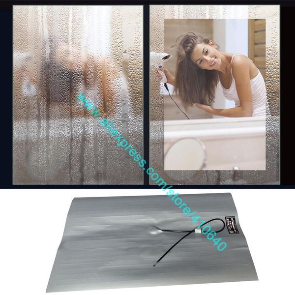

mirrors ac 220v mist removing film for bathroom washroom mirror electric heating antifog sticky type defog
