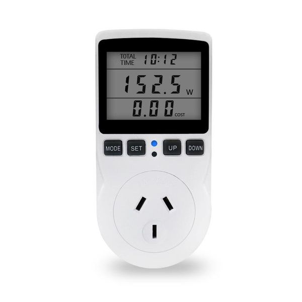 

smart home control multifunctional lcd display thermostat controller digital socket temperature detector with timing function
