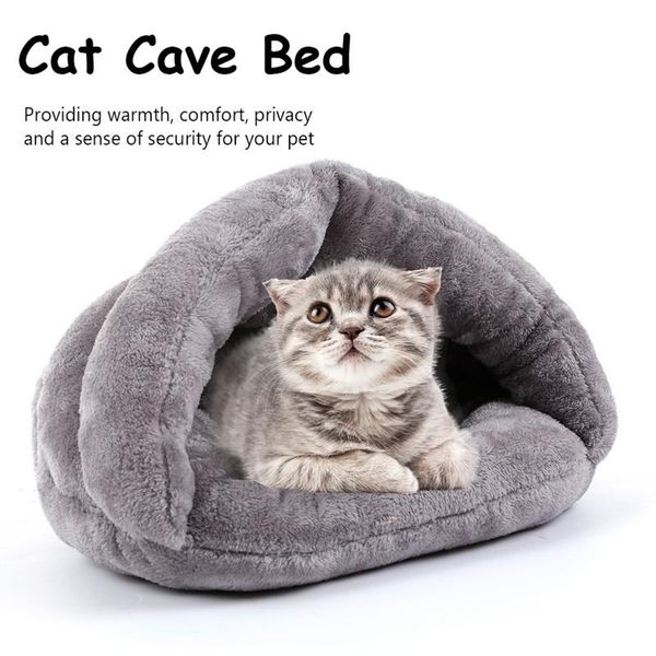 

cat beds & furniture pet cave bed for cats kittens small dogs pets