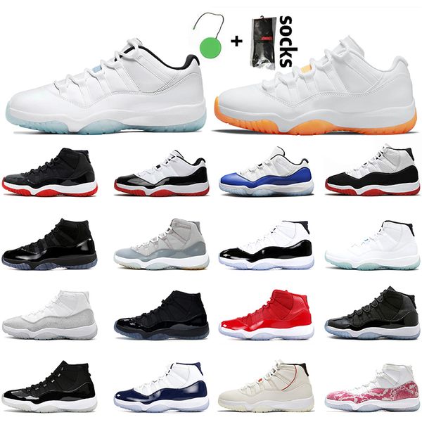

jumpman 11 men womens 11s basketball shoes citrus low legend blue sneakers goodgoodsneakers high concord cool grey white bred cap gown train