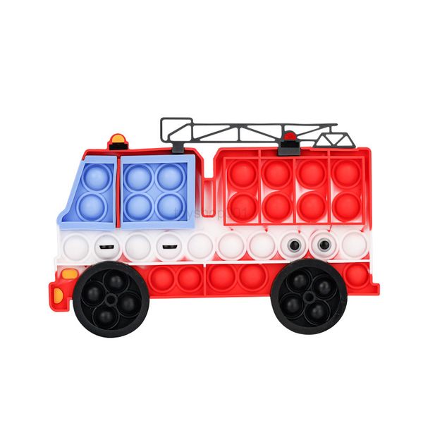 

2022 toyshop fidget toys sensory christmas santa claus airplane car castle push bubble anti stress educational children adults decompression