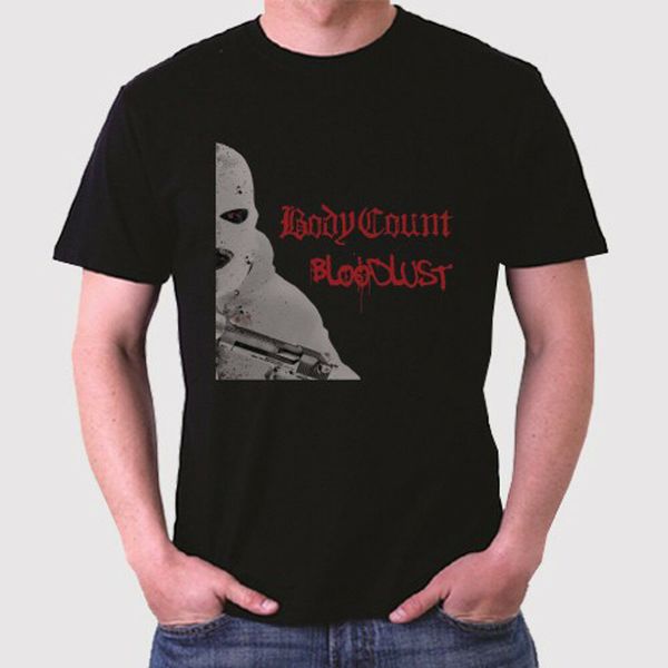 

New Body Count Bloodlust Men's Black T-Shirt Size S to 3XL, White;black