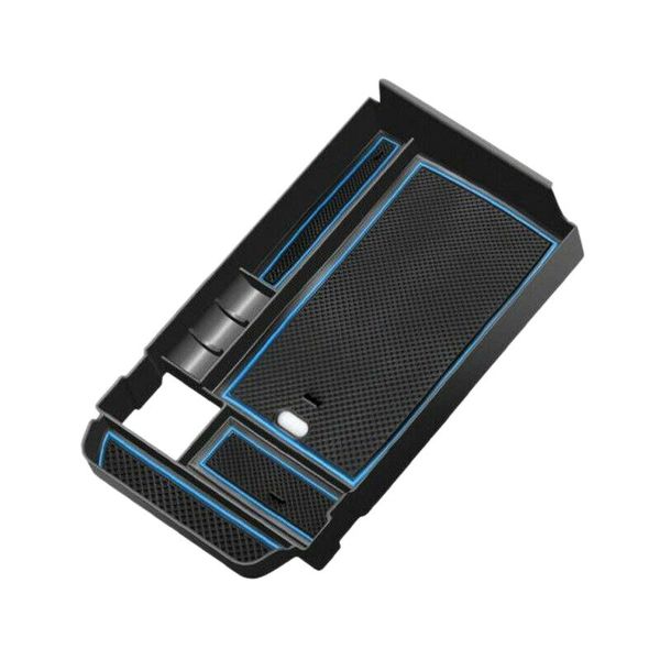 

car organizer console storage tray armrest box blue for 2021-2021 cx-30
