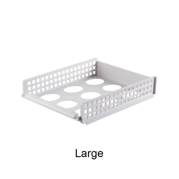 

hooks & rails plastic storage rack stackable clothes drawer style shelf for toy sundries est home organization