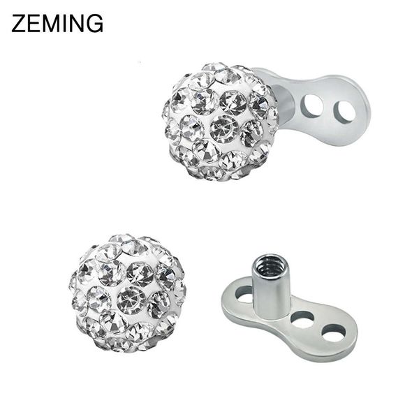 

puncture jewelry embedded nail bone titanium steel clavicle skin graft