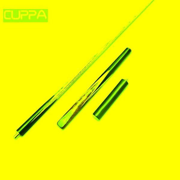 

cuppa 3/4 snooker cue stick billiards 9.8mm tips cues case set china billiard