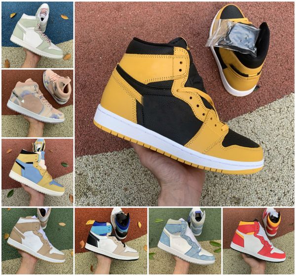 

jumpman university blue 1 1s og basketball shoes mens womens prototype bred patent unc pollen hyper royal seafoam chicago electro orange twi