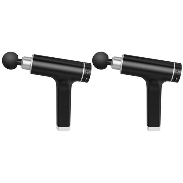 

massage gun electric fascia device deep muscle relief pain massager black