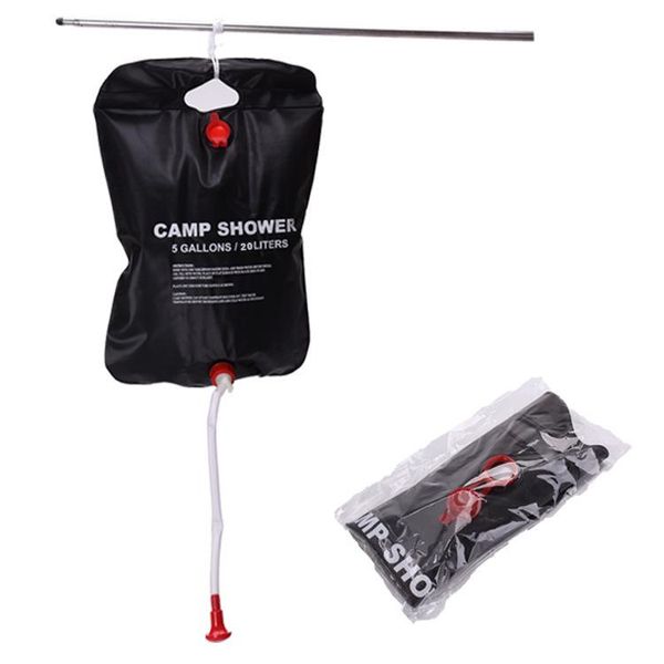 

other bath & toilet supplies (heat absorption) folding pvc sports outdoor camping shower water bag travel bathing