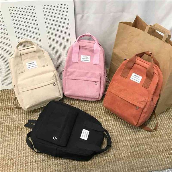 

trend backpack fashion casual women school bag college harajuku travel teenage girls shoulder