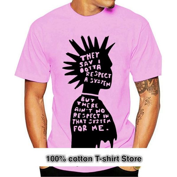 

men's t-shirts t-shirt punk philosophie musique rock ne pas respect the system g, White;black
