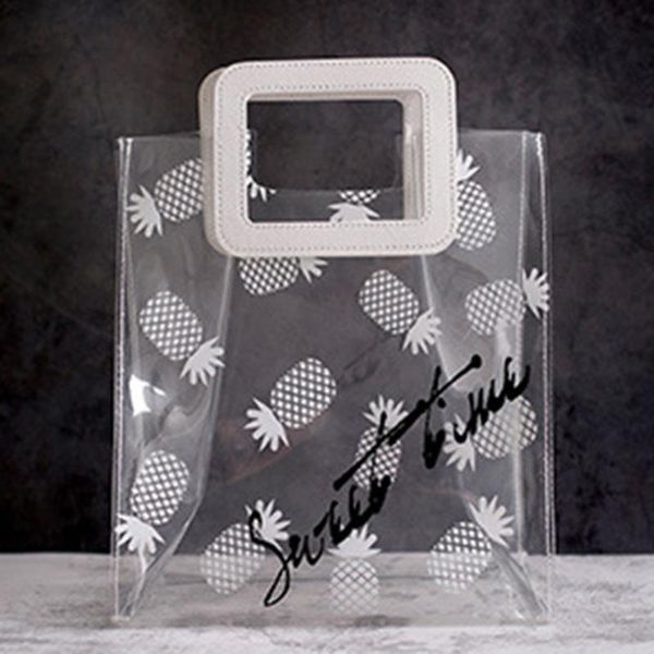 

hanging baskets fashion thick transparent tote