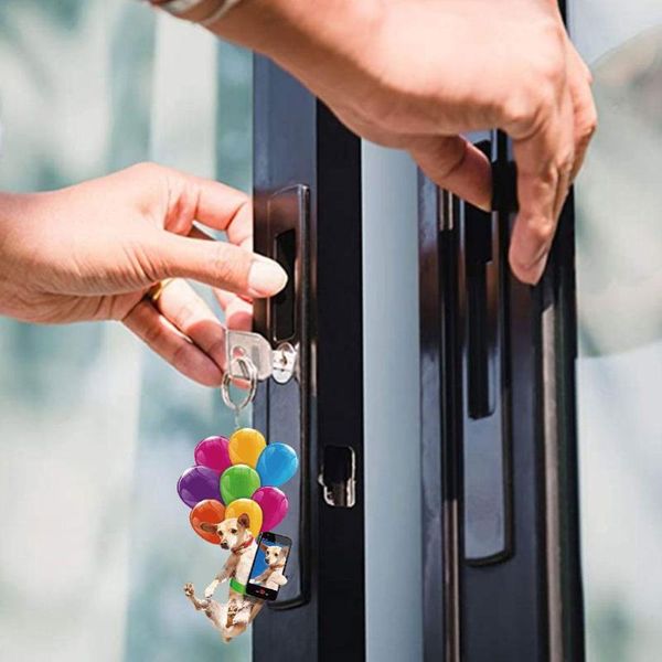 

cat dog car hanging ornament with colorful balloon decor decoration home interior i1p9 decorations