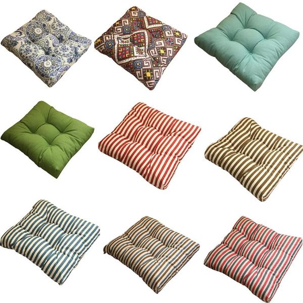 

carpets square soft chair cushion thickened for floor bay window bookstore library pet cafe with ties fade-free
