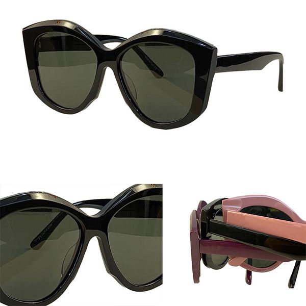 

sunglasses for women summer style 0126s anti-ultraviolet retro plate full frame fashion eyeglasses random box, White;black