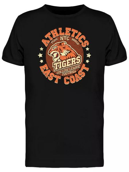 

tigers east coast tee men's -image by shutterstock, White;black
