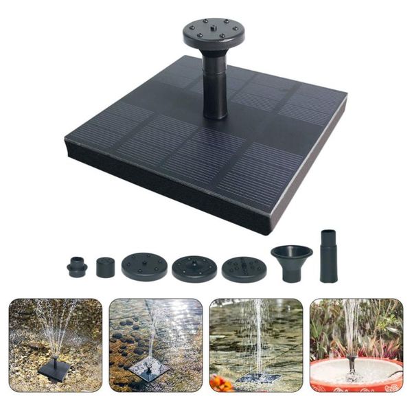 

garden decorations 1pc solar power water pump outdoor fountain bird bath